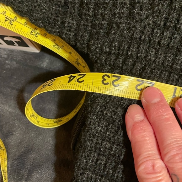 Classic Black Women's Cardigan with Gold Buttons - Picture 7 of 8